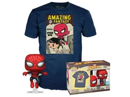 Funko POP Marvel POP Tee Spiderman Comic Cover Groesse M