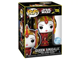 Funko POP Star Wars Phantom Menace 25th Anniversary Queen Amidala Retro