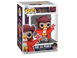 Funko POP Sleeping Beauty 65th Anniversary Owl as Prince Vinyl