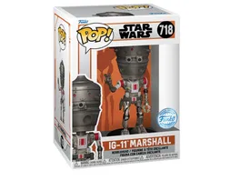 Funko POP Star Wars Mandalorian IG 11 Marshall Vinyl