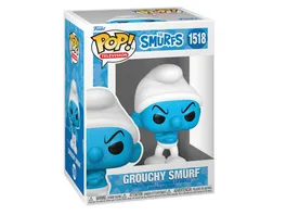 Funko POP Smurfs Grouchy Smurf Vinyl