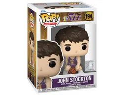 Funko POP NBA Legends Jazz John Stockton Rookie Vinyl