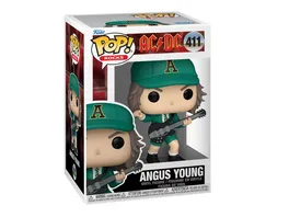 Funko POP AC DC Angus Young Green Uniform Vinyl