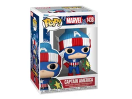 Funko POP Marvel Comics Captain America Holiday Vinyl