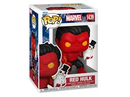 Funko POP Marvel Comics Red Hulk Holiday Vinyl