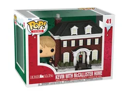 Funko POP Home Alone Kevin with McCallister Home Town