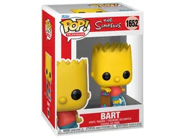 Funko POP Simpsons Bart with Skateboard Vinyl