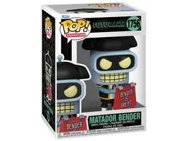 Funko POP Futurama Matador Bender Vinyl