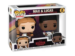 Funko POP Stranger Things Max Lucas 2 Pack