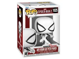 Funko POP Spider Man 2 VG 2023 Anti Vemon Suit Peter Parker Vinyl