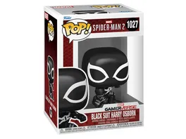 Funko POP Spider Man 2 VG 2023 Black Suit Harry Osborn Vinyl