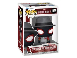 Funko POP Spider Man 2 VG 2023 City Sounds Suit Miles Morales Vinyl