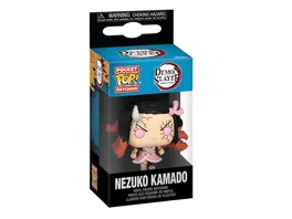 Funko POP Demon Slayer Nezuko Kamado Demon Form Keychain