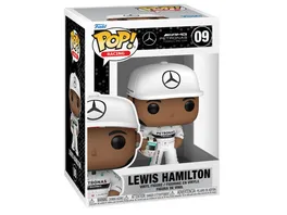 Funko POP Formula 1 Lewis Hamilton with Helmet Vinyl