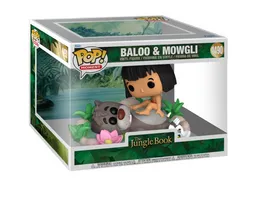 Funko POP Jungle Book Baloo Mowgli Moment