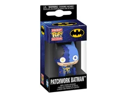 Funko POP DC Comics Patchwork Batman Keychain