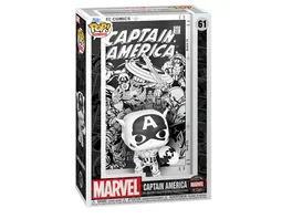 Funko POP Marvel Comics 85th Anniversary CaptainAmerica 1 Comic Cover