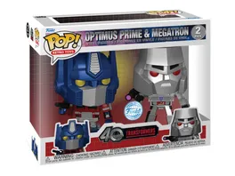 Funko POP Transformers G1 Optimus Prime Megatron Metallic Vinyl 2 Pack