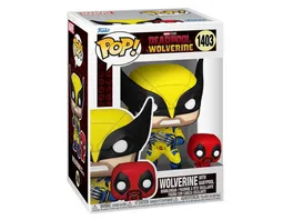 Funko POP Deadpool Wolverine Wolverine with Babypool Vinyl