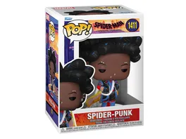 Funko POP Spider Man Across the Spider Verse Spider Punk Unmasked Vinyl