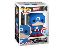 Funko POP Marvel 8 Bit Captain America 8 Bit RS