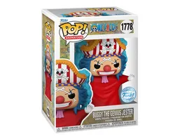 Funko POP One Piece Buggy The Genius Jester Vinyl