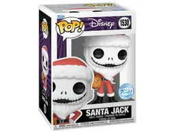 Funko POP The Nightmare Before Christmas Santa Jack with Jack o lantern Vinyl