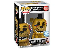 Funko POP Five Nights at Freddy s Withered Golden Freddy Vinyl