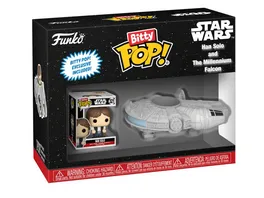 Funko POP Star Wars Han Solo with MilleniumFalcon Bitty Pop Ride