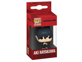 Funko POP Chainsaw Man Aki Hayakawa Keychain