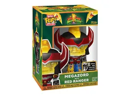 Funko POP Power Rangers Megazord with Red Ranger Bitty Pop Bot