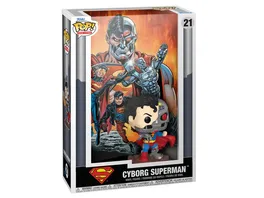 Funko POP DC Comics Cyborg Superman Comic Cover