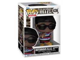 Funko POP Notorious B I G Notorious B I G Summer 95 Vinyl