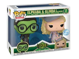 Funko POP Wicked 2024 Glinda Elphaba in Shiz Uniform 2 Pack