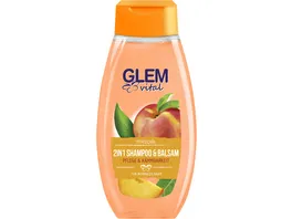 Schwarzkopf GLEM vital Shampoo Pfirsichoel