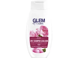 Schwarzkopf GLEM vital 2 in 1 Shampoo Balsam Rosen Oel