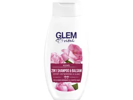 Schwarzkopf GLEM vital Rosenoel 2 in 1 Shampoo Balsam