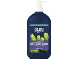 Schwarzkopf GLEM vital Shampoo Men Hopfen Kraft Volumen