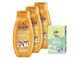Schwarzkopf GLEM vital Winter Limited Edition Honig Shampoo