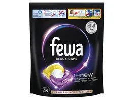 Fewa Waschmittel All in 1 Caps Schwarz 19 WG