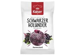 Kaiser Bonbons Schwarzer Holunder