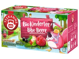 TEEKANNE Fruechtegarten Bio Kindertee Bibo Beere