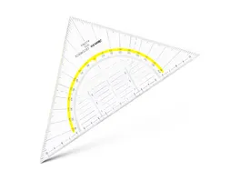 ARISTO Geometrie Dreieck mit Griff 22 5cm