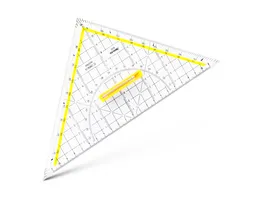 ARISTO TZ Dreieck mit abnehmbaren Griff 22 5cm
