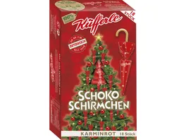 Kuefferle Schokoschirmchen rot