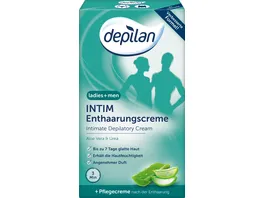 depilan Ladies Men Intim Enthaarungscreme und Pflegecreme