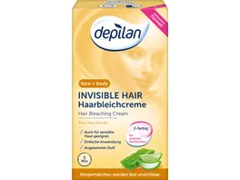 depilan Haarbleichcreme Invisible Face Body