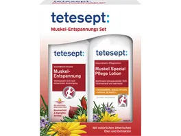 tetesept Muskel Entspannung Set Duschbad Lotion