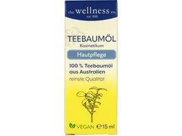 The Wellness Co Teebaumoel naturrein