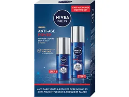 NIVEA MEN Power Anti Age Serum Creme Geschenkpackung